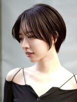 表参道白髪ぼかし髪質改善カラーウルフショートボブ40代50代60代