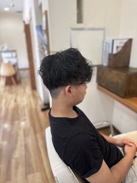 ショート×パーマ