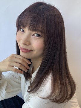 ヴィオットバイサロン(Viot by Salon) ナチュラルロング/前髪あり/小顔サイドバング