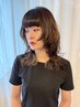 【人気No.1】美髪カラー+カット+髪質改善*泡エステ[資生堂/Oggiotto]￥5900