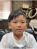 キッズ2ブロックアシメショート