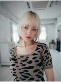 ブロンドヘア20代/30代/40代/庭瀬