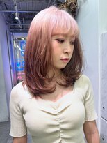 グロウ 渋谷(grow)&nbsp;【ホワイトピンク×ブラウン☆ルーツカラー】