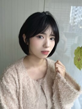 エトラ 渋谷店(etora) ◎小顔カット 丸みボブレイヤーカットショートボブ