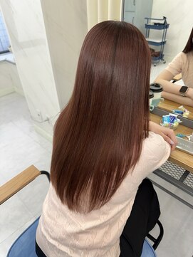 エミン(emyn) ピンクベージュ【美髪革命】艶髪/髪質改善/縮毛矯正/代々木