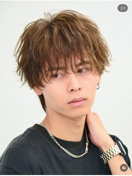 ゴールドシブヤ(GOALD SHIBUYA) 韓流シャドウパーマ