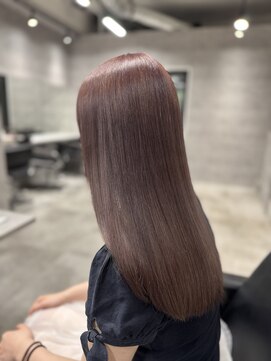 ルイス(L'wis) ワンブリーチで作るラベンダーグレージュ！！ケアブリーチ