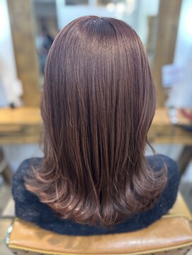 ニューラインギンザ(New-Line 銀座) レイヤーミディ パープルベージュ