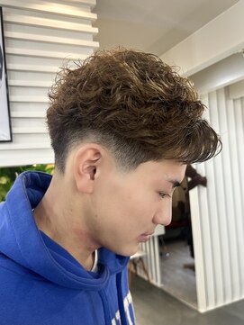 solea men's 【伸ばし途中でもOK】ジェントルパーマ