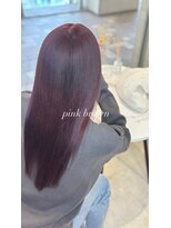 ミルクティー(Milk TEA)&nbsp;pink brown/大人カラー/大人ヘア/水素カラー/浜松