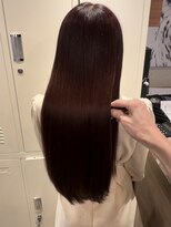 ARiA east byECLART新宿東口店 髪質改善 個室サロン【アリアイーストバイエクラート】&nbsp;ピンクブラウン×艶髪