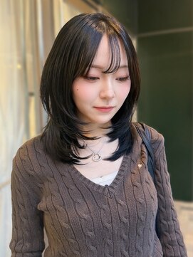 クム(kumu) 韓国へア/レイヤー/顔周り/ボブ/透明感カラー