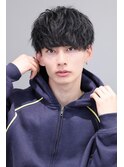 黒髪フワマッシュ