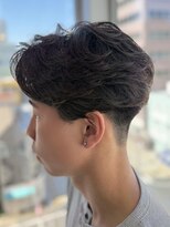 ロエメンズ(LOE men’s)&nbsp;リバースセンターパート/ニュアンスパーマ[大宮]