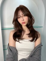 オーク(O.a.K)&nbsp;【福岡美容室】流れる顔周りレイヤー/髪質改善トリートメント