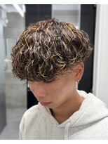 アクロ 本店(ACRO)&nbsp;広島メンズ/波巻きパーマ/重ためパーマ