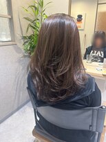 ジョワイユヘアーデザイン(Joyeux)&nbsp;joyeuxブラウンで透明感カラー【盛本彩乃】