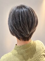 トランスサロン 吉祥寺(TRANS SALON)&nbsp;【50代】白髪も似合う|かっこいいグレイヘアショート