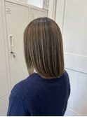 朝まとまりやすい艶のある大人ボブ