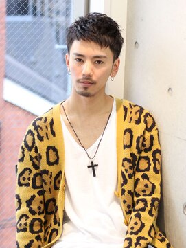 マイロ(mailo) ツーブロック×黒髪×トラッド×ウェットショート