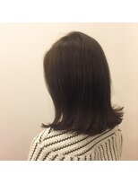 カタチヘアー(HAIR)&nbsp;。。。。。。。。。キリッパナシ。。。ミディアム。。。カタチ。