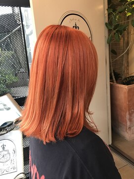 サロンドミルク 原宿(salon de MiLK) ブリーチカラー【髪質改善/ハイライト/ブリーチ/学割U24/原宿】