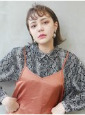 【ACA】個性派ボブ