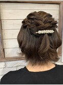 ボブスタイル☆編み込みセット