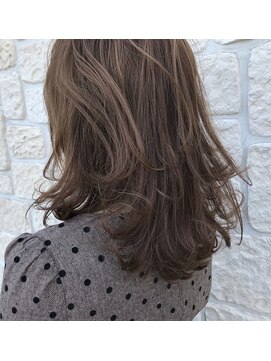 アリーナ 緑が丘店(arena) ハイライトレイヤーグレージュ