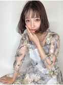 シースルーゆるふわボブ☆