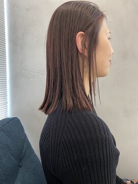 ワク(WAKU) バイオレットアースカラー大人かわいい　ヘルシースタイル