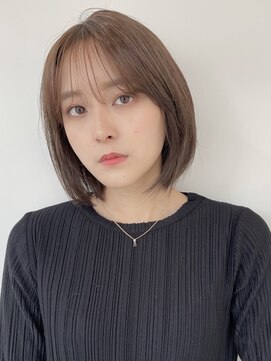 ディオ アンド ルーチェ アット(Dio&Luce at.) 【麻布十番/六本木】ナチュラルボブ＆シースルーバング