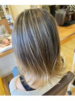 ヘアーコレット(hair Colet)&nbsp;ミディアムバレイヤージュ