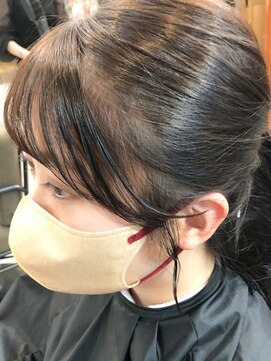 ソイルバイロミー(soil by ROMMY) 【結んでも可愛い】サイドバングと遅れ毛ヘア/横浜髪質改善