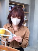 Lond表参道【伊杏】ラベンダーパープル 顔まわり小顔レイヤー