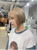 【chika style】ミニボブハイトーン