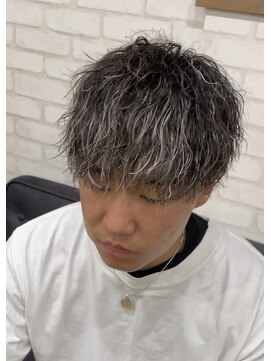 ココテラス(coco terrace) ツイスパ/デザインカラー/メッシュ/メンズヘア