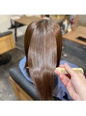 綺麗な艶と収まりの髪質改善トリートメント