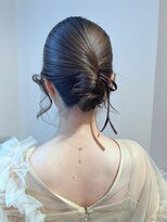 アンス 大阪梅田(ANs.)&nbsp;ゆるふわまとめ髪　2次会や結婚式に大人気！