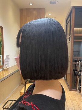 クラップス 横須賀中央店(CLAPS) 大人マッシュショート丸みショート黒髪ショートベリーショート