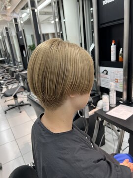 トニーアンドガイ 青山店(TONI & GUY) 【川原】ショートヘアのベージュシアーカラー