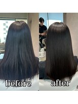 ルミス 銀座(Lumis)&nbsp;ストレートスタイル/艶髪/髪質改善/縮毛矯正/20代30代40代50代