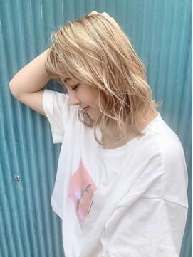 ニスル 町田店(NISURU) 似合わせカット/大人ガーリー/ダークアッシュ/着物/町田/町田駅