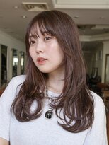 ビュートリアム265(BEAUTRIUM 265) ◆モテ髪小顔ロングレイヤーカット/ニュアンスカール/艶ブラウン