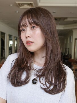 ビュートリアム265(BEAUTRIUM 265) ◆モテ髪小顔ロングレイヤーカット/ニュアンスカール/艶ブラウン