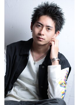 リップス 心斎橋(LIPPS) パーマで作るスパイキーショート