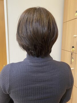 モリオ フロム ロンドン 成増店 【morio成増/一戸】大人かわいいくびれショートボブ