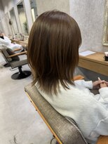 コンフィー(comfy)&nbsp;◇ミニウルフ　ホワイトグレージュ　チェイリーブラウン