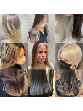 アジールヘア 池袋東口店(agir hair) ☆ホワイトブロンド/ホワイトカラー/デザインカラー/池袋東口
