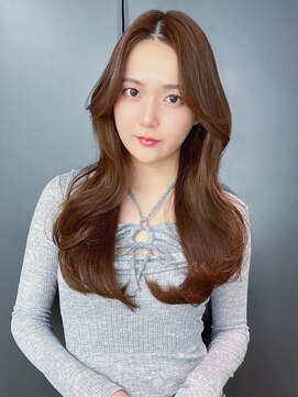 アイティーバイアルバム 下北沢店(IT by ALBUM) 韓国ヘア顔周りレイヤーくびれヘア_F20073